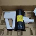 Amazon Basics Cordless Vacuum Cleaner for Carpet and Hardwood, Lightweight (5 lbs), White