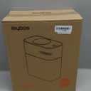 JOYBOS Trash Can with Lid Automatic Garbage Can, 3.8 Gallon Slim Small White, Slim Smart Trash Bin Waterproof Waste Basket for Bedroom, Kitchen, Office, Toilet, RV