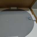 ANYHI 30 Inch Round Frameless Mirror, Beveled Edge, Wall Mounted, Modern Home Mirror for Bathroom Bedroom Living Room