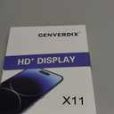 for iPhone 11 Screen Replacement 6.1 Genverdix, 3D Touch LCD Display Repair kit, Digitizer Assembly with Tools Set, Tempered Glass, Waterproof Frame Adhesive