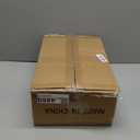 Thickened Clear Shoe Storage Organizer with Magnetic Door, Sturdy Stackable Shoe Boxes for Closet, Collapsible Space-Saving Shoe Rack for Sneakers & Boots, Plastic Shoe Cabinet Box Set, 6 Pack, White