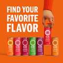 IZZE Sparkling Juice Beverage Blend, Sunset Variety Pack, Clementine, Peach, Cherry Lime, Pomegranate, No Sugar Added, 8.4 Fl Oz (Pack of 24)BBD 06/23/26