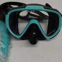 Snorkel Set Adults Snorkeling Gear Anti-Fog Panoramic View Swim Mask Dry Top Snorkel Kit with Carry Bag for Snorkeling Scuba Diving Swimming Travel (Green+Black)