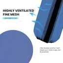 Mesh Fly Boots Horse Fly Boots Mesh Fly Wraps Leg Guard for Horse Set of 4 (DarkBlue)