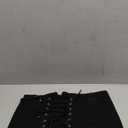 MakeMeChic Women's Lace Up Denim Mini Skirt Criss Cross Summer Y2K Going Out Jean Skirts Black, Medium 