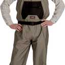 CADDIS Men's Taupe Affordable Breathable Stocking Foot Wader, Medium Short Stout