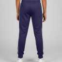 Real Essentials 3 Pack: Boy's Mesh Jogger Sweatpants - Youth Kids Baseball Football Athletic Pants with Pockets (L)