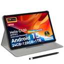 11inch Tablet, Android 15 Tablet 24GB RAM,128GB ROM, 2560*1600IPS 2.5K Widevine L1, G100( MT8781) Octa-core Processor, 24GB RAM,128GB ROM, Wi-Fi 6& Bluetooth 5.2, 8200mAh Battery
