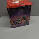 Christmas Inflatable Outdoor Decoration, 7FT Blow Up Mushroom House with Santa, Polar Bear & Penguin, Built-in Colorful Light Inflatable Christmas Tree & Gift Boxes for Xmas Party Yard Lawn Patio