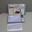 for iPad A16 11th / 10th Generation Case with Backlit Keyboard - 7 Color Change for iPad 10th Gen 2022 & 11th Gen 2025 A16 10.9/11 inch Cover - Built-in Pencil Holder with Mouse - Purple