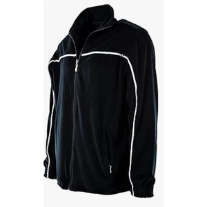 ChoiceApparel Mens Velour Coat on Zipper with Zippered Pockets, L