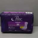 Poise Overnight Incontinence & Postpartum Pads for Bladder Leaks, 8 Drop Extra Coverage, 36 Count (Long)