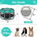 Siedihit Playpen for Middle Dog Cat, Dogs Tent Crate Cage Indoor M