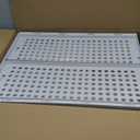 SNSLXH 5 Pack Stackable Closet Storage Basket, Multifunctional & Foldable Closet Organizer for Bathroom Kitchen Laundry Room Wardrobe Storage, Space-Saving Clothes Storage Drawer Organizer, White