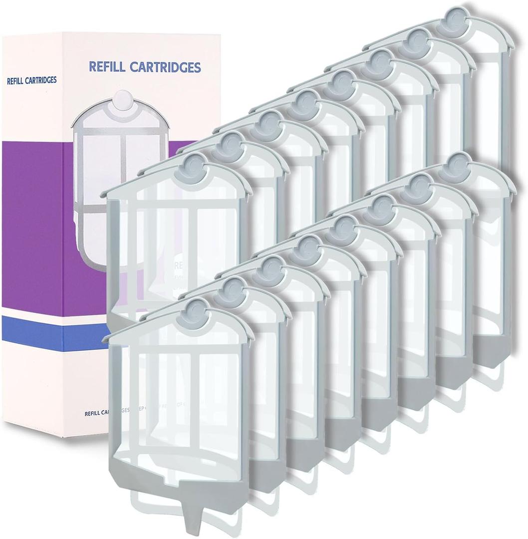 ZVVN 16 Pack Refill Cartridges, Refills Compatible with Indoor Light M364A and Max, Replacement 100% Fit (16 Refill Cartridges)