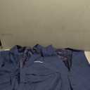 Men's 3 Piece Linen Suits Casual Lightweight Blazer Jackets Vest Pants Set for Wedding Business Prom Suit (Deep Blue) XXXL