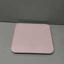 Ovutek Bathroom Scale for Body Weight, Highly Accurate Digital Weighing Machine for People, Upgraded Batteries Included, Compact Size, LED Display, High Standards Sturdy Tempered Glass, 400lb, Pink