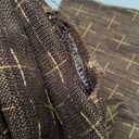 MIULEE Pack of 2 Decorative Vintage Burlap Linen Brown Throw Pillow Covers Modern Farmhouse Pillowcase Rustic Woven Textured Cushion Cover for Sofa Couch Bed 20x20 Inch Dark Coffee