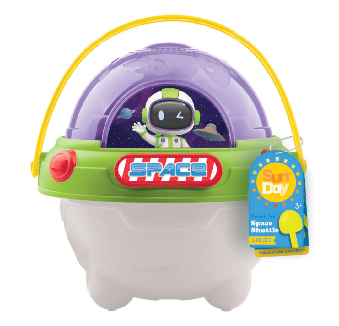 Sun Day Space Shuttle Beach Toy Set