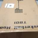 Seray Kids Basketball Hoop Outdoor 3.2-7.2/10FT 10s Adjustable, Basketball Hoop Gift for Kid/Adult/Toddler in Pool/Backyard/Indoor, Portable 44/40/33/29 in Shatterproof Backboard, Goal, Large Base