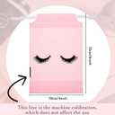 Reginary 60 Pieces Eyelash Cosmetic Bags Mini Small Lash Aftercare Bag Shampoo Bath Bags Plastic Organizer Jewelry Storage Gift Bag Pack for Travel Packaging Small Business, 3 Colors, 4 x 6 Inch