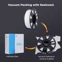 Creality 3D Printer Filament 1.75mm, Ender PLA Filament No-Tangling Smooth Printing Without Clogging No Warping, Fit Most FDM 3D Printers, 1kg Spool, Dimensional Accuracy +/- 0.02mm, White