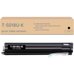 T-5018U Black Toner Cartridge Compatible for Toshiba T-5018U T5018U Toner for Toshiba E Studio 2018A 2518A 3018A 3518A 4518A 5018A Printer, 1 Pack
