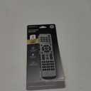 GE Universal Remote Control for Samsung, Vizio, LG, Sony, Sharp, Roku, Apple TV, TCL, Panasonic, Smart TVs, Streaming Players, Blu-ray, DVD, 4-Device, Silver, 33709