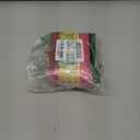 3x60g Cherry Red Yarn for Crocheting and Knitting;3x66m (72yds) Cotton Yarn for Beginners with Easy-to-See Stitches; Worsted-Weight Medium #4;Cotton-Nylon Blend Yarn for Beginners Crochet Kit Making