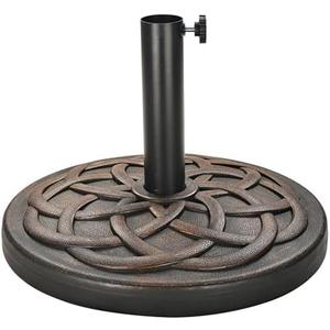 Elevon 35lb Heavy Duty Umbrella Base, Bronze