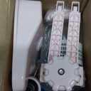 VANNON Pet Standing Water Dispenser Top Fill Dog Water Bottle Dispenser with Stand Leakproof Pet Slow Water Bottle for Small Animals, 13oz, BPA Free, Adjustable Height, Pink