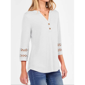 ANRABESS Womens Short Sleeve Tops Size XL