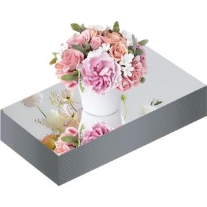 JAMBALAY 12"x5" Mirror Centerpieces for Tables, Set of 12 Glass Mirror Table Centerpieces, Rectangular Glass Mirror Trays, Mirror Candle Plates for Wedding Decorations and Party