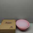BoxedHome BPA Free Plastic Round Mixing Bowl with Lids, 12 Pack Nesting Bowls with Lids Set, Microwave and Dishwasher Safe Prep & Serving Bowls Great for Mixing, Baking, Serving (Pink, 12pcs)