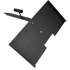 Grave Marker Stand for Loved Iron Memorial Marker Stake Drain Smooth Finish Easy Assembly Pet Memorial Holder for Cemetery Garden Decor