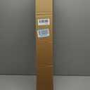 LazBlinds No Drill Cordless Bamboo Roman Shades, 34.5" W × 64" H, Brown
