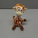 Hopearl Talking Giraffe Repeats What You Say Shaking Head Electric Interactive Animated Toy Speaking Plush Buddy Gift for Toddlers, 9.5''