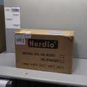 Herdio 8" Outdoor Rock Bluetooth Speakers IPX7 Waterproof 600 Watt Resin Material All Weather for Deck Pool Backyard Patio Garden BBQ (1 Pair) (8 inch)