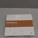 Coffee Pod Capsule Drawer Organizer,Compatible with Nespresso Original Pods, 30-Capacity Clear Drawer Organizer & Stand,for Under Cabinet Pod Storage Holder & Accessories