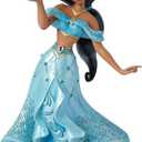 Enesco Disney Traditions Collection by Jim Shore Aladdin Enchanted Princess Jasmine Deluxe Figurine- Stone Resin Hand Painted Collectible Jasmine Disney Figurines Home Decor Large Statue, 14.5 Inch