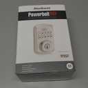 Kwikset Powerbolt 250 10-Button Keypad Satin Nickel Transitional Electronic Deadbolt Door Lock, Featuring Convenient Keyless Entry, Customizable User Codes, and Auto-Locking