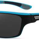Willochra Full lens Polarized Reading Sunglasses for Men Driving Running Sports Reader Square UV Protection Style Unisex