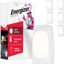 Energizer 4-in-1 LED Power Failure Night Light, 6 Pack, Plug-in, Light Sensing, Auto On/Off, Foldable Plug, Soft White, Emergency Flashlight, Tabletop Light, Hurricane, Storm, Tornado, 43666-P2