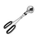 Antrader Mini Meat Baller, Stainless Steel Non-Stick Meatball Maker, Tongs for Cake, Ice Cream, Dough, Ball Sizes 