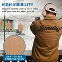 Shooting Targets 30x18 Inch Cardboard Targets with 4 Clips Heavy-Duty Corrugated for Pistol & Rifle Practice Pre-Marked Scoring Zones for Range & Training Use