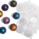 Geesta Reusable Aluminum Foil Seals Lid Compatible with Nespresso Vertuoline Capsule-240 Pcs