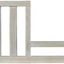 Solid Wood Toddler Bed Safety Guard Rail for Evolur Baby Convertible Cribs, Model #811