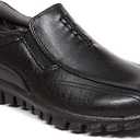 Deer Stags Stadium Slip-On (Little Kid/ Big Kid), Black, 6.5 M US Big Kid