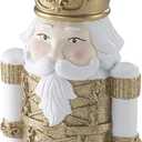 Avanti Linens - Soap Dispenser/Lotion Pump, Countertop Accessories, Christmas Inspired Bathroom Decor (Holiday Collection, Gold Nutcracker) (Multicolor)