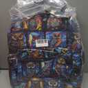 Owl Backpack with Lunch Box & Pencil Case, 16 Inch Cute Owl Themed Bookbag, Adjustable Lightweight Large Capacity, Colorful Backpack Set for Kids Girls Boys School